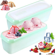 Bacche di Congelazione Riscaldabili per Gelato - 1,5 Litri - Set da 2 - Senza BPA - Accessori per Gelato Fatto in Casa - Accessori per la Cucina