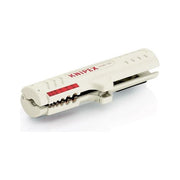 Knipex 16 65 125 SB Utensile Spelacavi per Cavi Dati UTP STP 4,5 - 10 mm 0,2 - 4 mm² Corpo in Plastica Rinforzata con Fibra di Vetro Lame in Acciaio Temprato con Rivestimento TiN colore Grigio