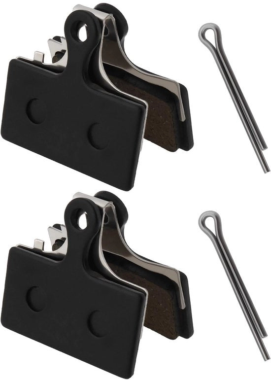 Blocchi di frenata semi-metallici - 2 pezzi - Compatibili con Shimano - 32x30x16,5 mm - Buone prestazioni di frenata - Frenatura silenziosa - Dischi di frenata