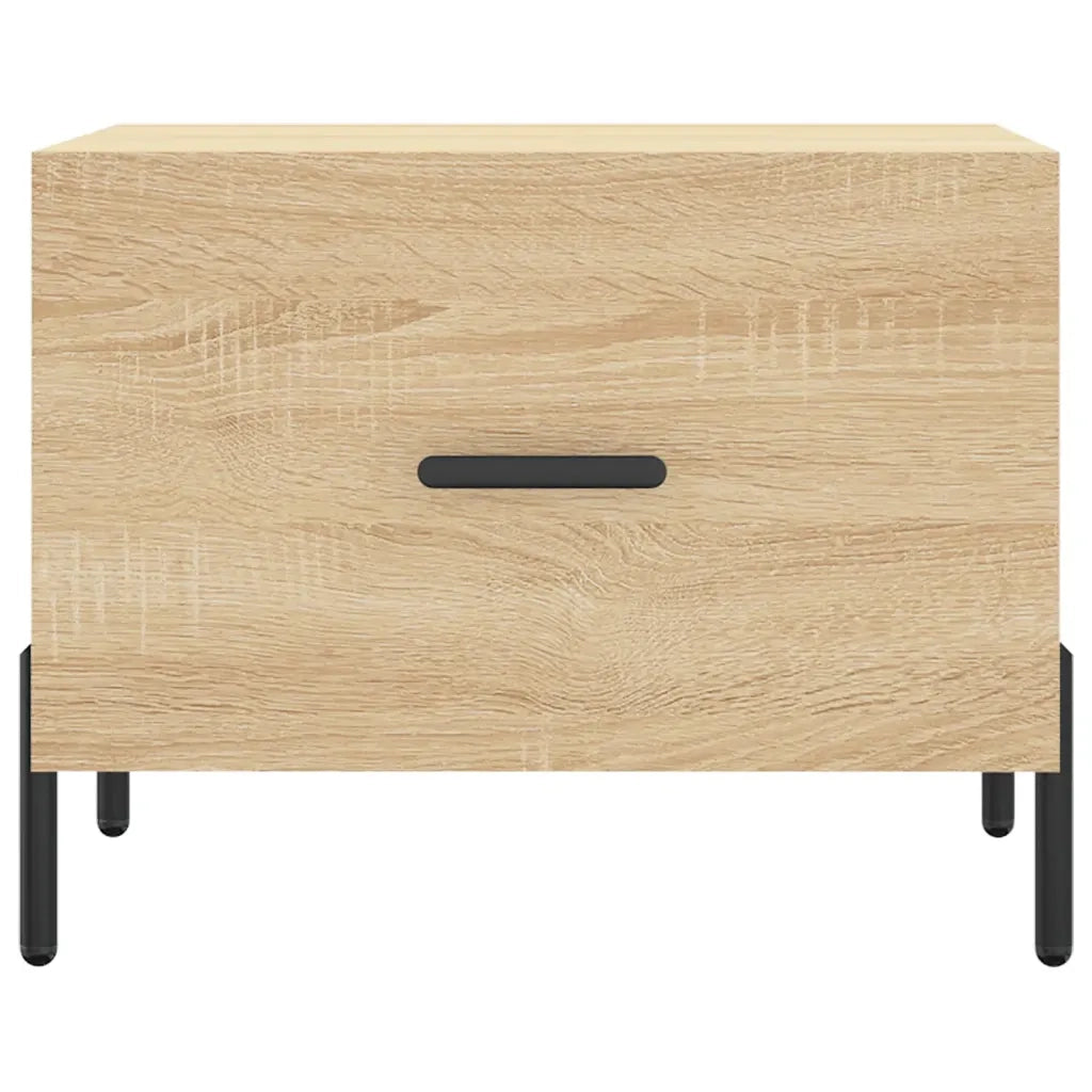 2 pz Tavolini salotto | Tavolino da caff¨¨ | Tavolino da Soggiorno Rovere Sonoma 50x50x40cm Legno Multistrato