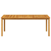 Tavolo da Giardino 200x100x74 cm in Legno Massello di Acacia 44106