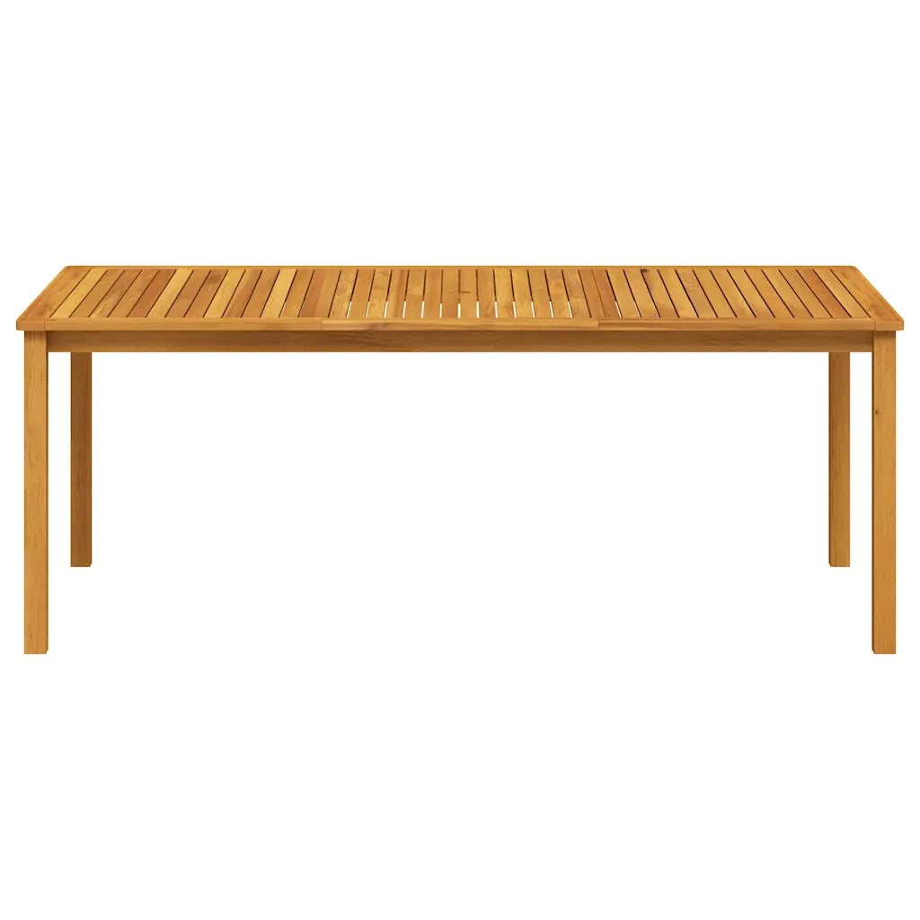 Tavolo da Giardino 200x100x74 cm in Legno Massello di Acacia 44106