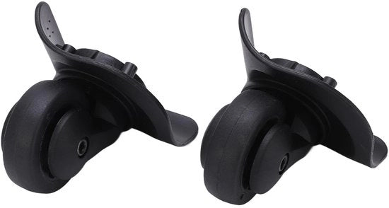 Ruote per Bagagli Premium Costruzione - Universali - Durature - Installazione Facile - Accessori di Viaggio - Silenziose - Ruote per Bagagli