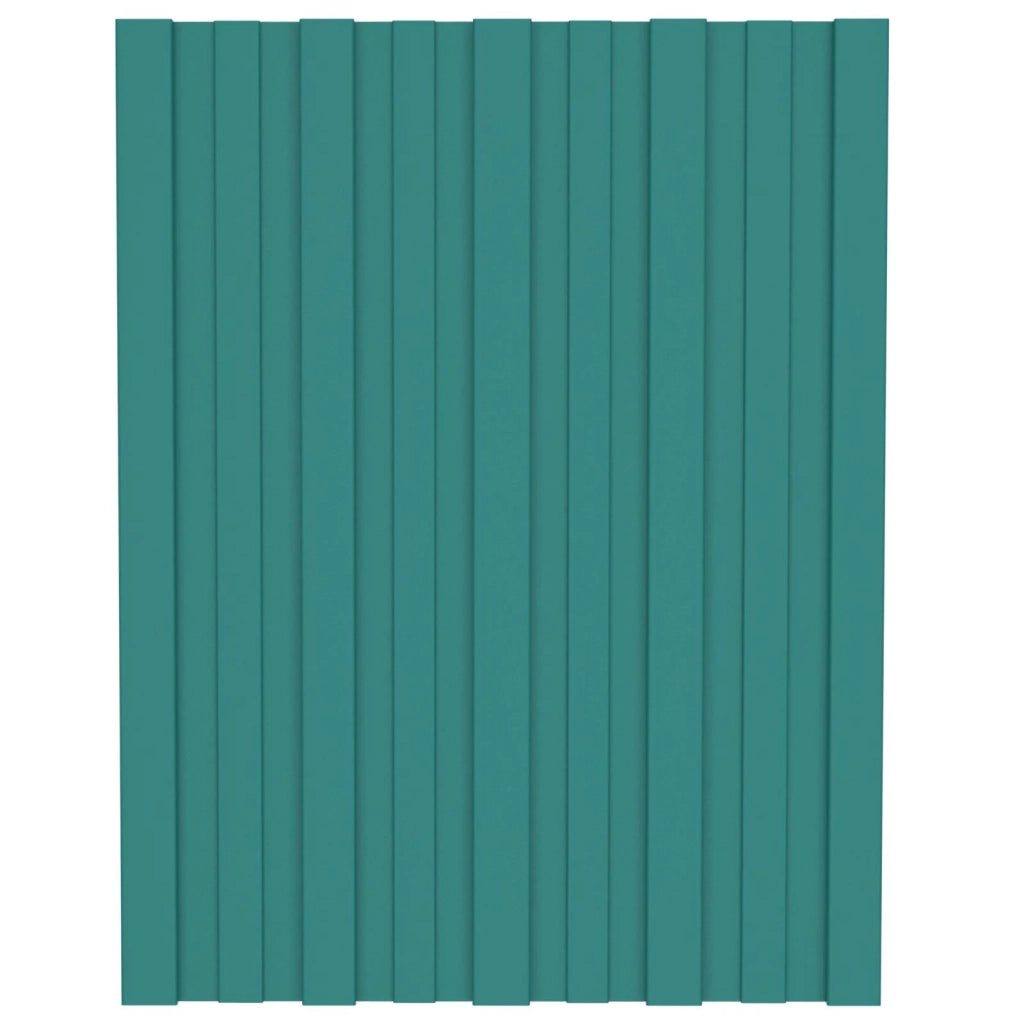 Pannello per tetto 36 pz Verde 60 x 45 cm Acciaio zincato CFW4651939