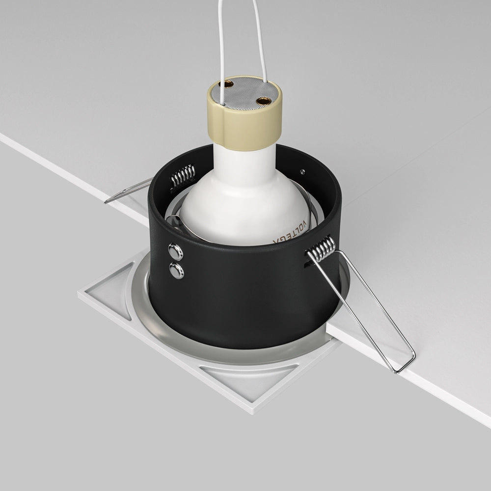 Maytoni Zoom faretto incasso soffitto bianco GU10 IP65