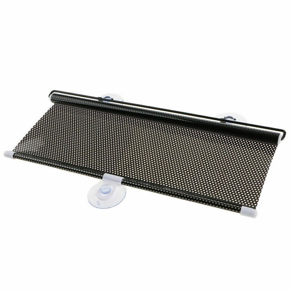 Trade Shop - Tenda Tendina Parasole Parabrezza Anteriore Auto Protezione Uv Misura 58x125cm -