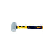 Mazzuola gomma Vigor piastrel, testa d.70 mm bianca, 900 g