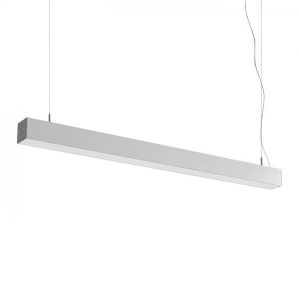 Lampadario LED PESANTE 75 a sospensione alluminio anodizzato 230V LED 40W 3000K