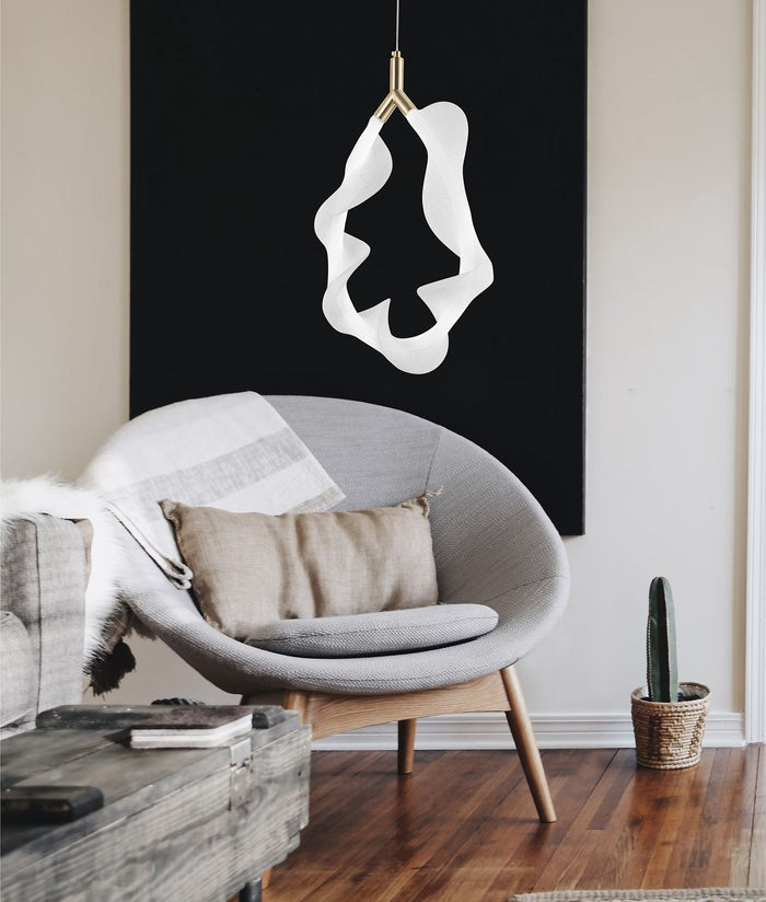 Lampada G013-1cp White/gold