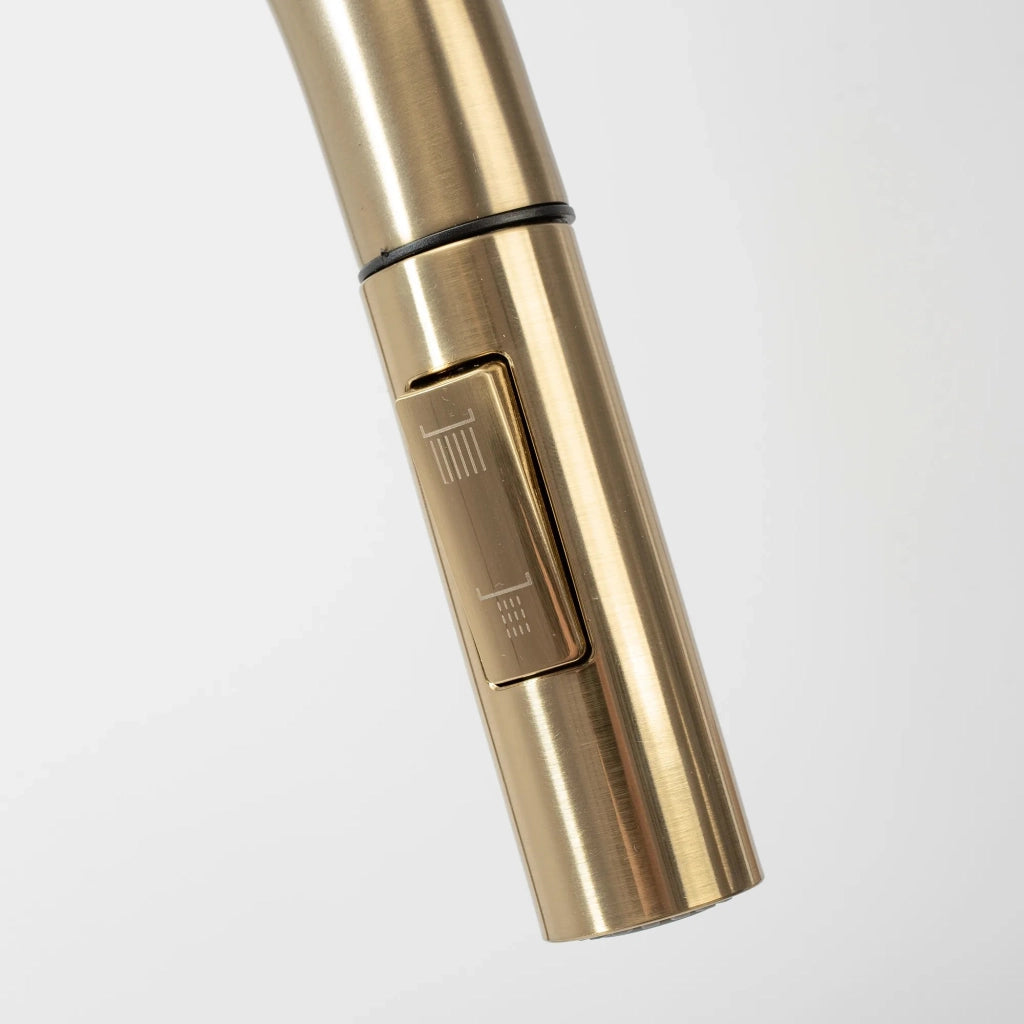 Punta Con Aeratore Per Rubinetto Da Cucina Rea Fresh Brush Gold