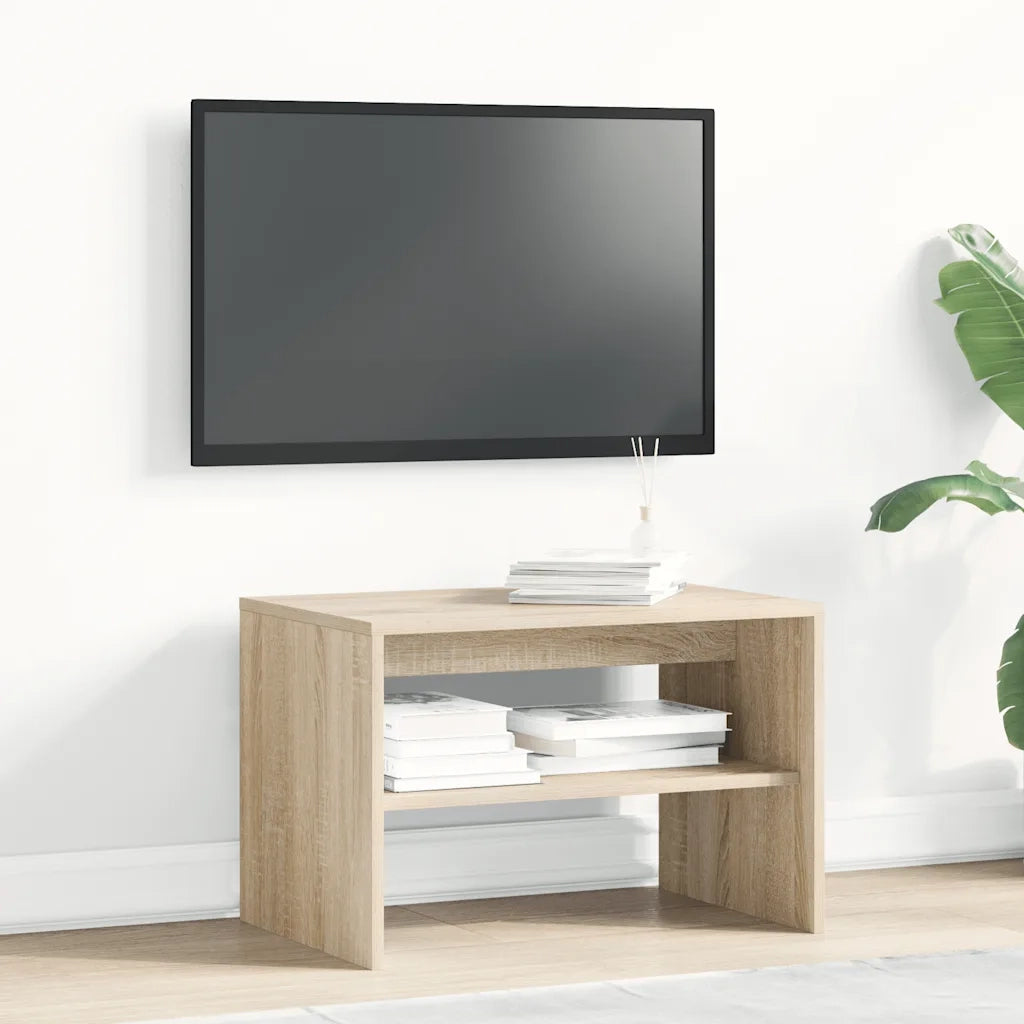 Mobile Porta TV Rovere Sonoma 60x40x40 cm in Legno Multistrato