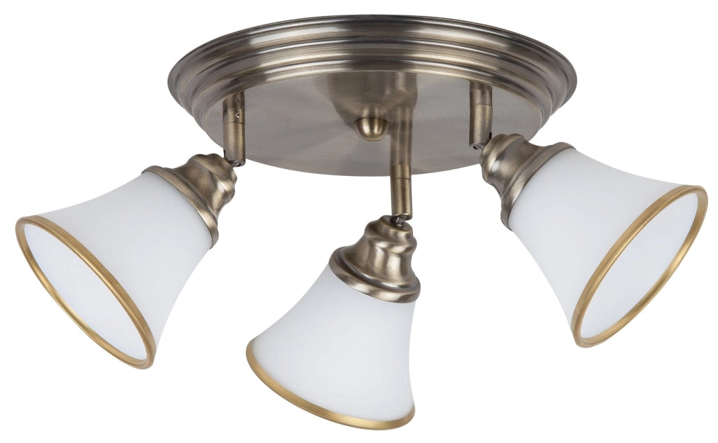Plafoniera classica Rabalux Grando bronzo 50cm 3xE14