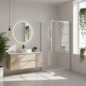 Cabina Doccia Rea Primo Swing 100x100 Chrome