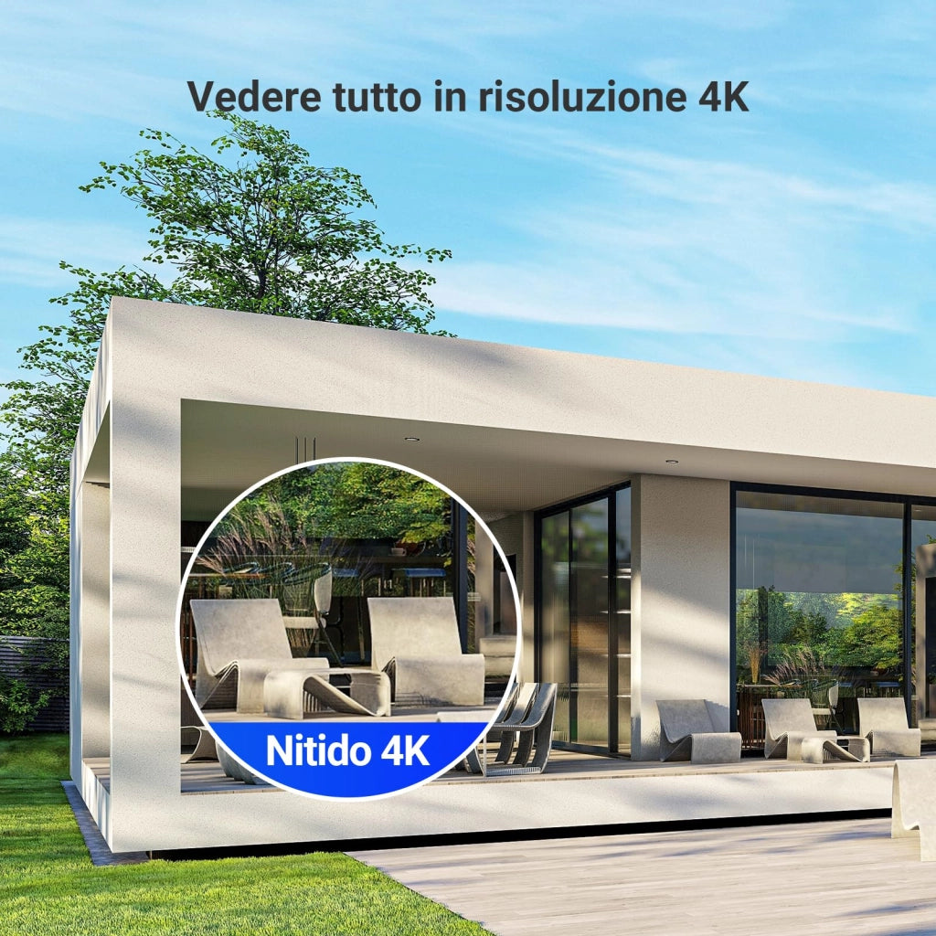 Kit Videosorveglianza Nvr Wireless Nvr Wireless 4 Telecamere 4MP Incluse