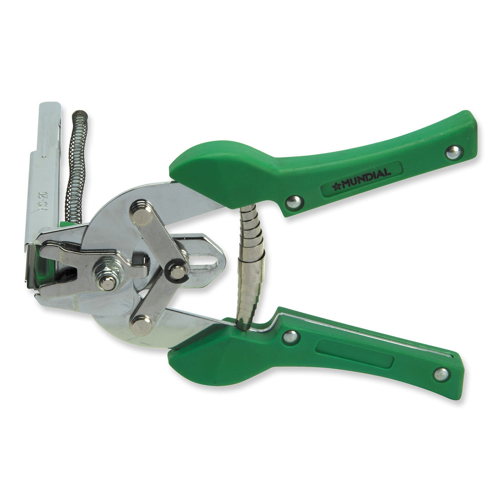 PINZA PER RECINZIONI RETE METALLICA 200mm AUTOMATICA CON CARICATORE MUNDIAL 