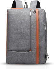 Borsa a 3 in 1 per Laptop da 15.6 Pollici, Zaino da Spalla, Borsa da Viaggio, Borsa da Uomo, Impermeabile