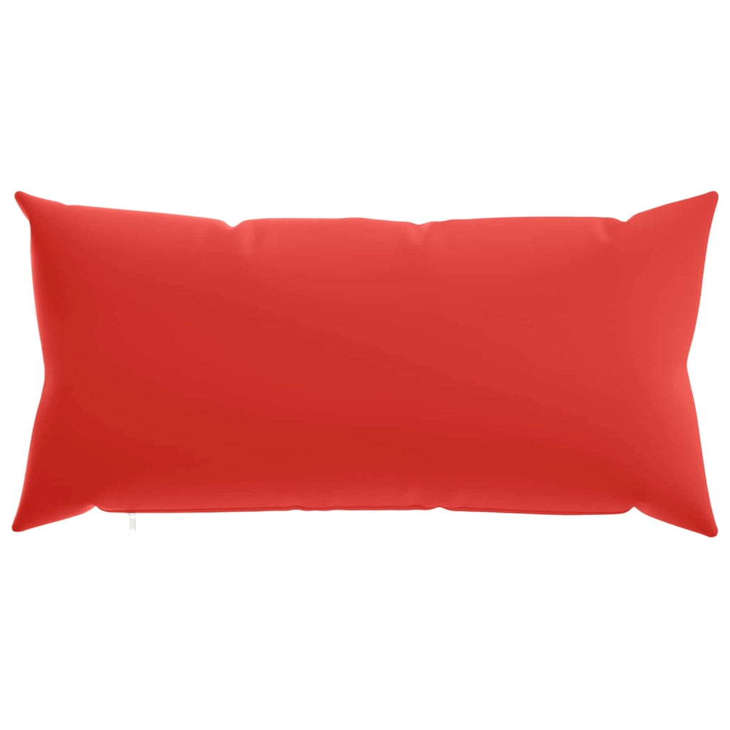 Federa 6 pcs HEERLEN Rosso 40 x 80 cm Poliestere 910046