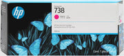 HP Cartuccia di inchiostro magenta 738 DesignJet da 300 ml