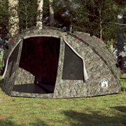Tenda da Pesca per 4 Persone Mimetica Impermeabile 4005319