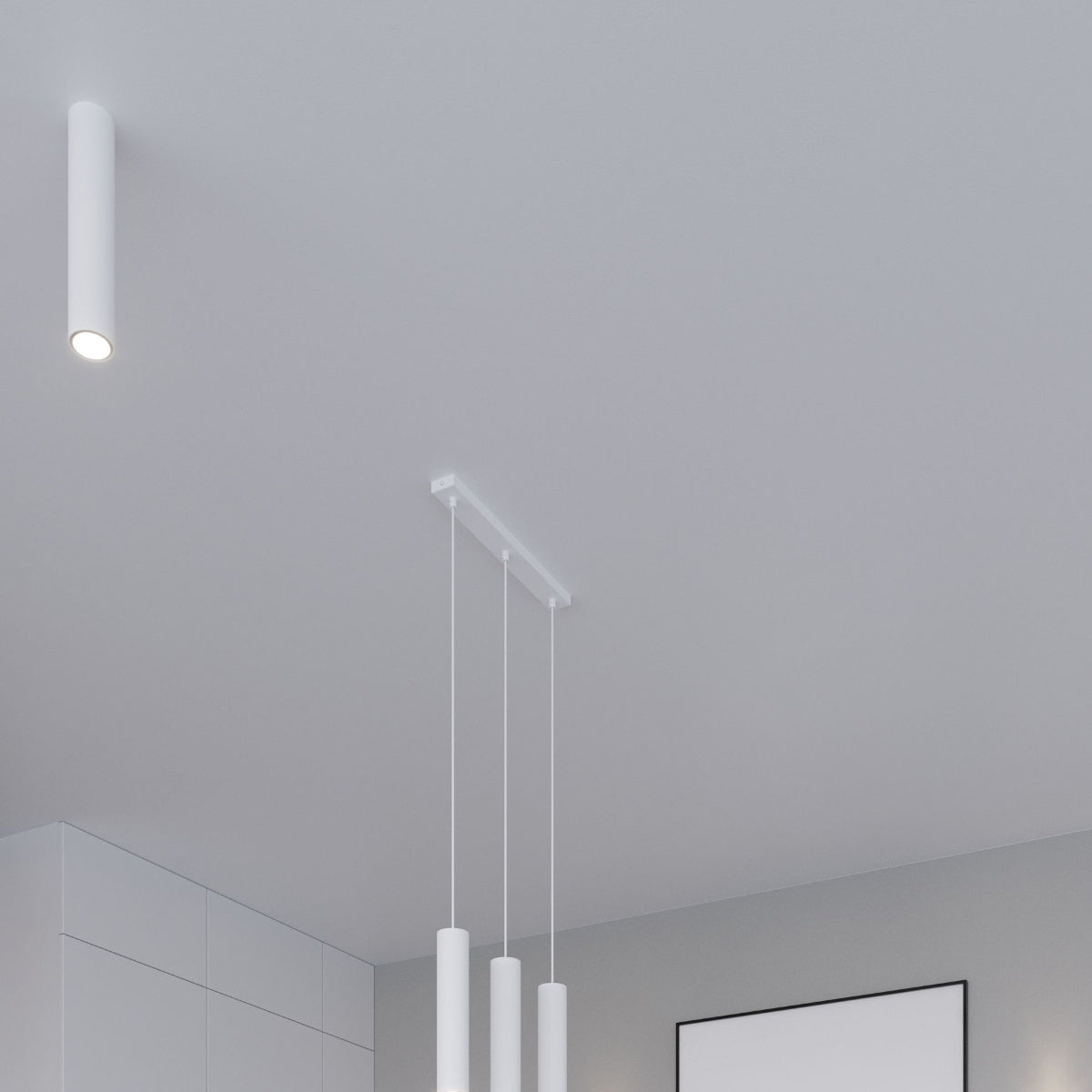 Lampada da soffitto LAGOS 30 bianco