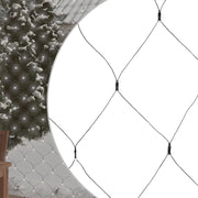 Luci di Natale Rete Bianco Freddo 4x4m 544 LED Interni Esterni 328783
