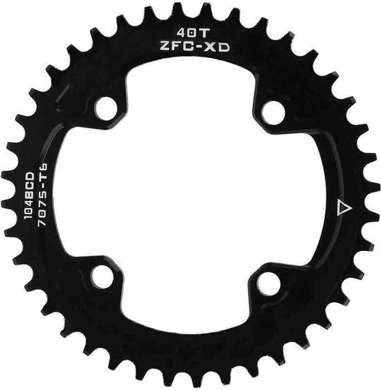 Accessorio per bicicletta - Lame in lega di alluminio - 104MM - 42T - Leggero - Duraturo - Sostituzione ideale - Piastra per bicicletta