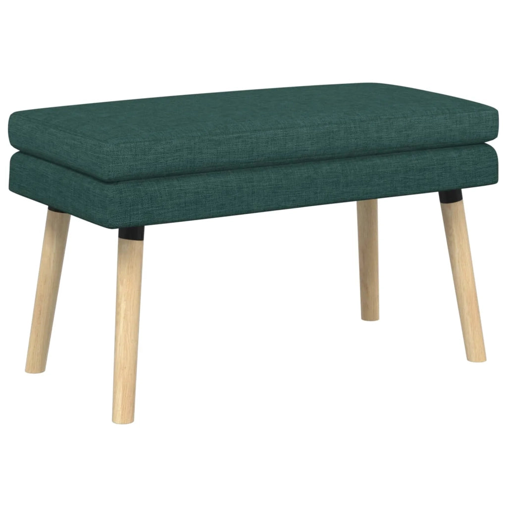 Panchina a doppio strato Verde Scuro 80 x 40 x 47 cm Tessuto 42038436