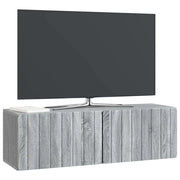 Mobile TV da Muro | Armadietto TV | Mobile Porta TV Grigio Sonoma 98 x 31 x 30 cm