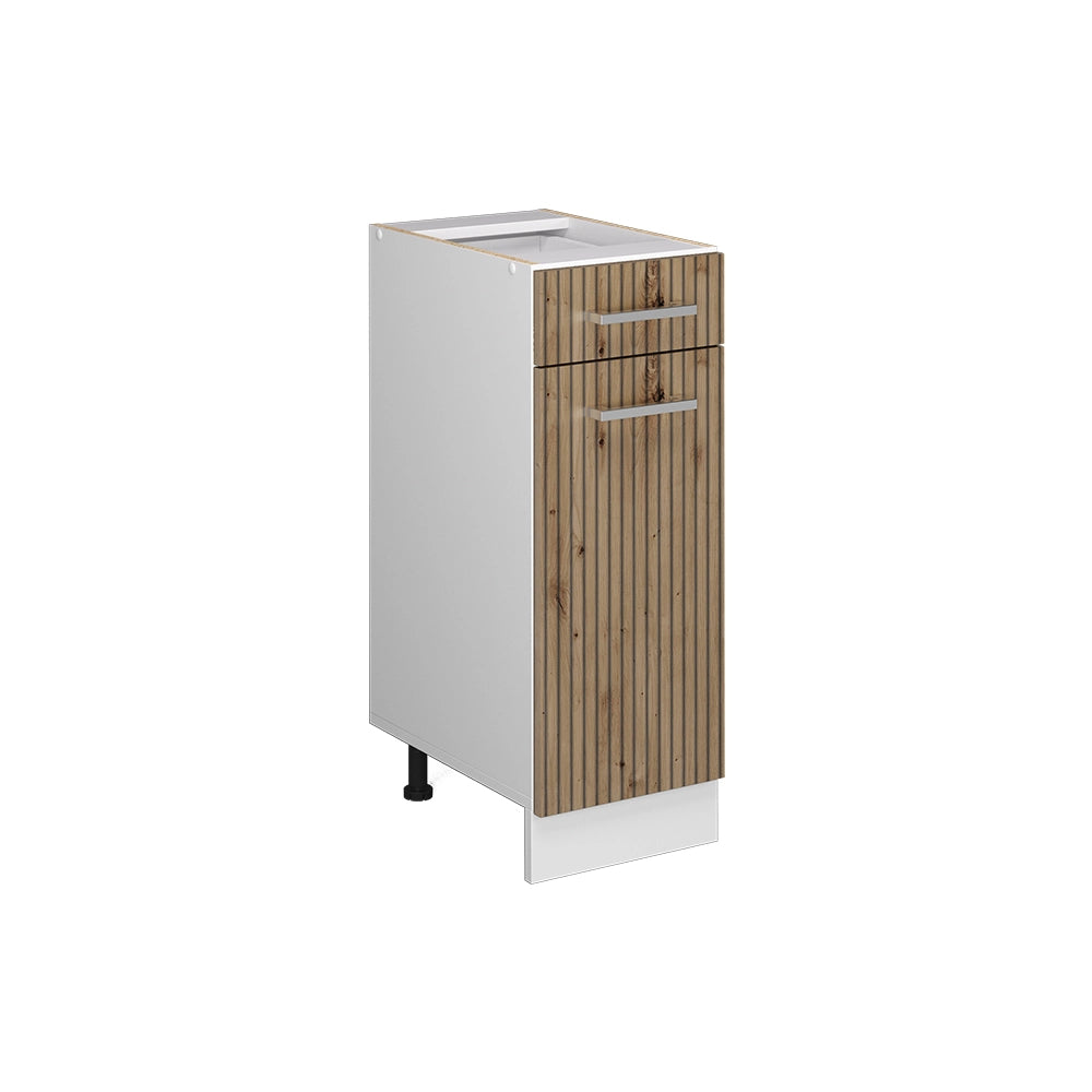 Vicco Frontale cucina Rovere artigianale 29.6 x 70.8 cm frontale del mobile per mobile base con cassetti