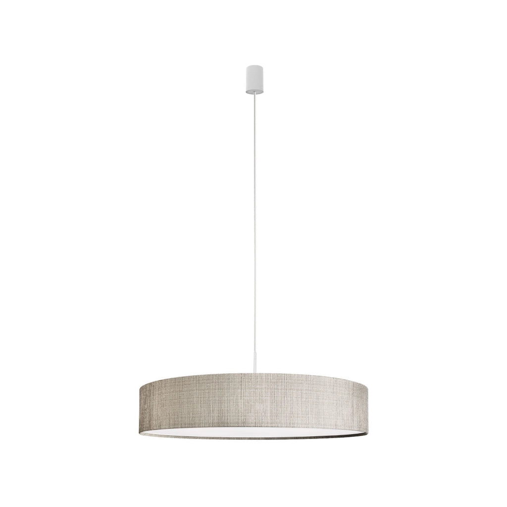 Nowodvorski TURDA lampadario sospeso grigio Ø65 3xE27