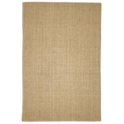 Tappetino tiragraffi in sisal per gatti 66 x 100 cm marrone chiaro 02_0045541