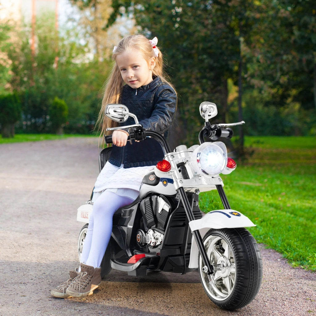 Moto in stile chopper per bambini e bambine, Moto cavalcabile alimentata a batteria Colorato-Moto elettriche