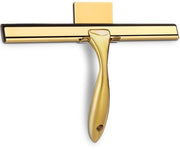 Douchekrabber multifunzionale Adatto per porte doccia, bagni, finestre e vetri auto - ottone, acciaio inossidabile, 25,4 cm