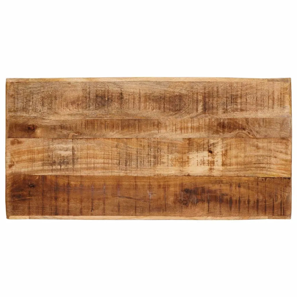 Tavolo Nesting 3 pcs Marrone Legno di mango massello 4104561