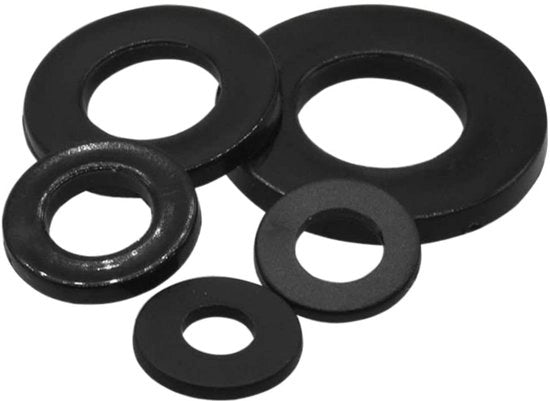 Pakking in Nylon 50 Stuks - PA66/Plastic - Tolleranza di Flusso - Resistenza a Temperatura Elevata - Corrosione Resistente - Pakking Platte