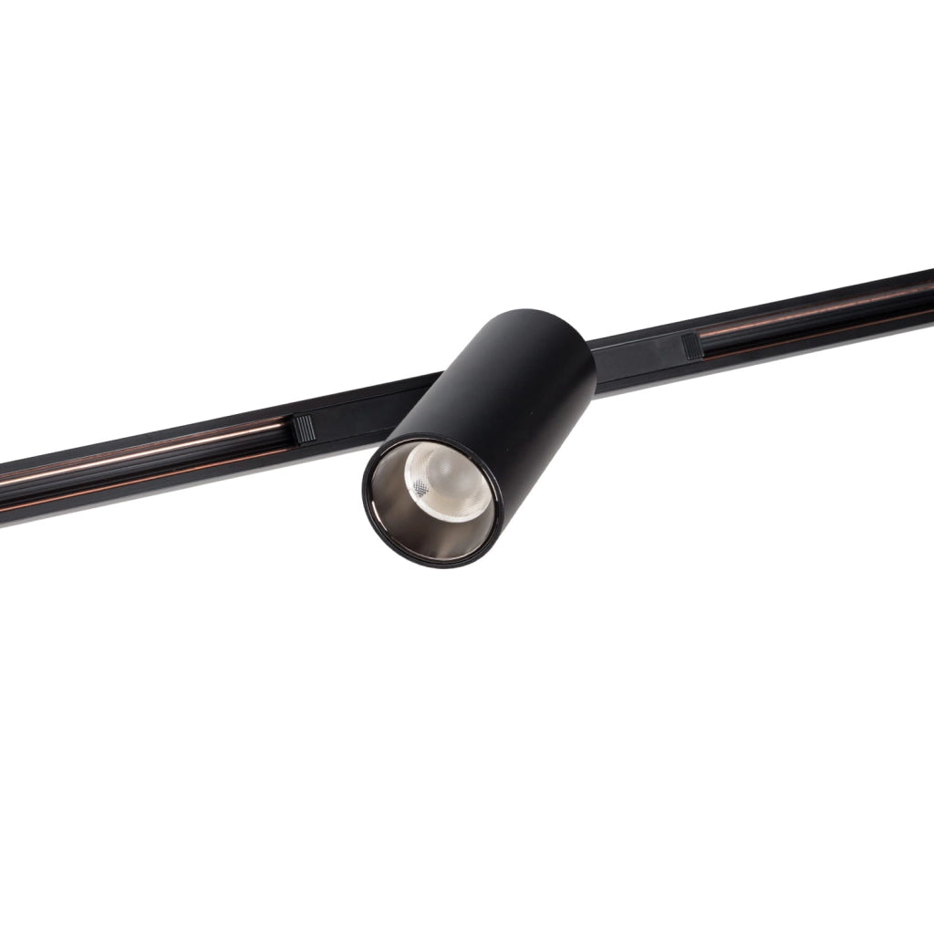 Faretto su binario 1 fase nero LED 10W 2700-5000K Zigbee Maxlight
