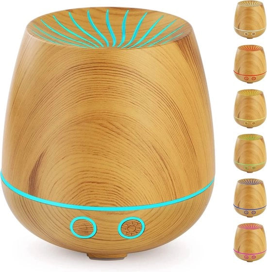 Diffusore di aromi - libero da BPA, aromaterapia, umidificatore ultrasonico silenzioso