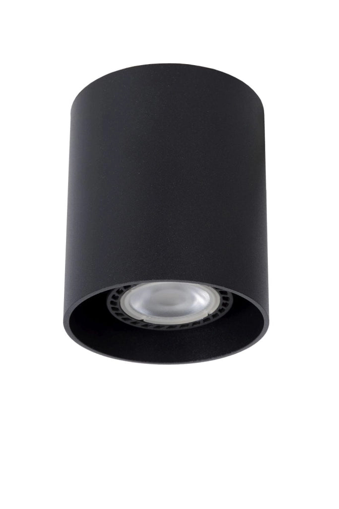 Spot soffitto Lucide BODI nero alluminio GU10 50W