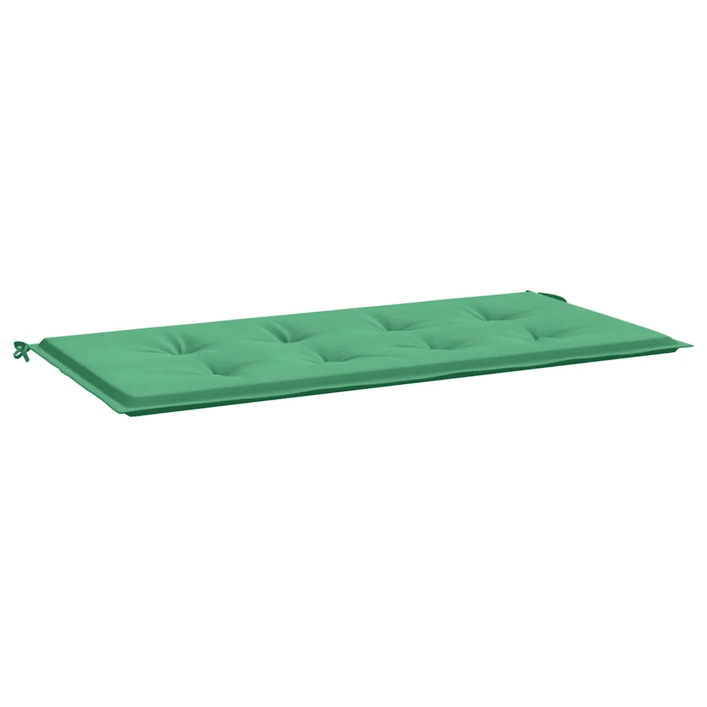 Cuscino per Panca Verde 120x50x4 cm in Tessuto Oxford 43206