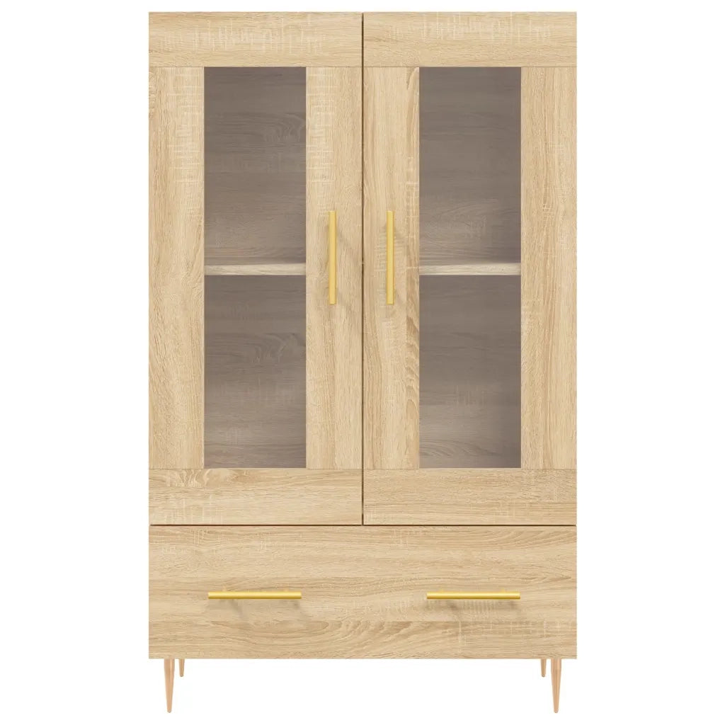 Credenza Rovere Sonoma 69,5x31x115 cm in Legno Multistrato 828287