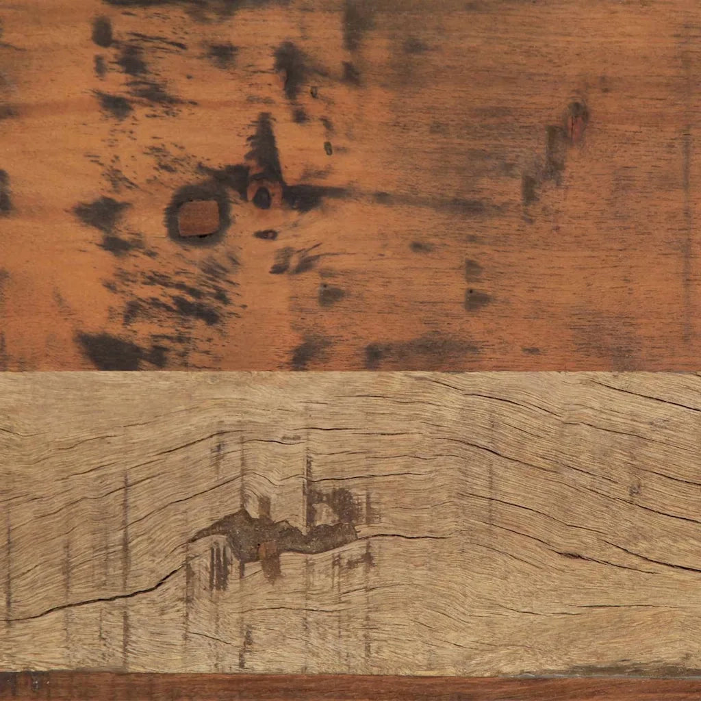 panchina Naturale 110 x 35 x 46 cm Legno Vecchio Recuperato 4019621
