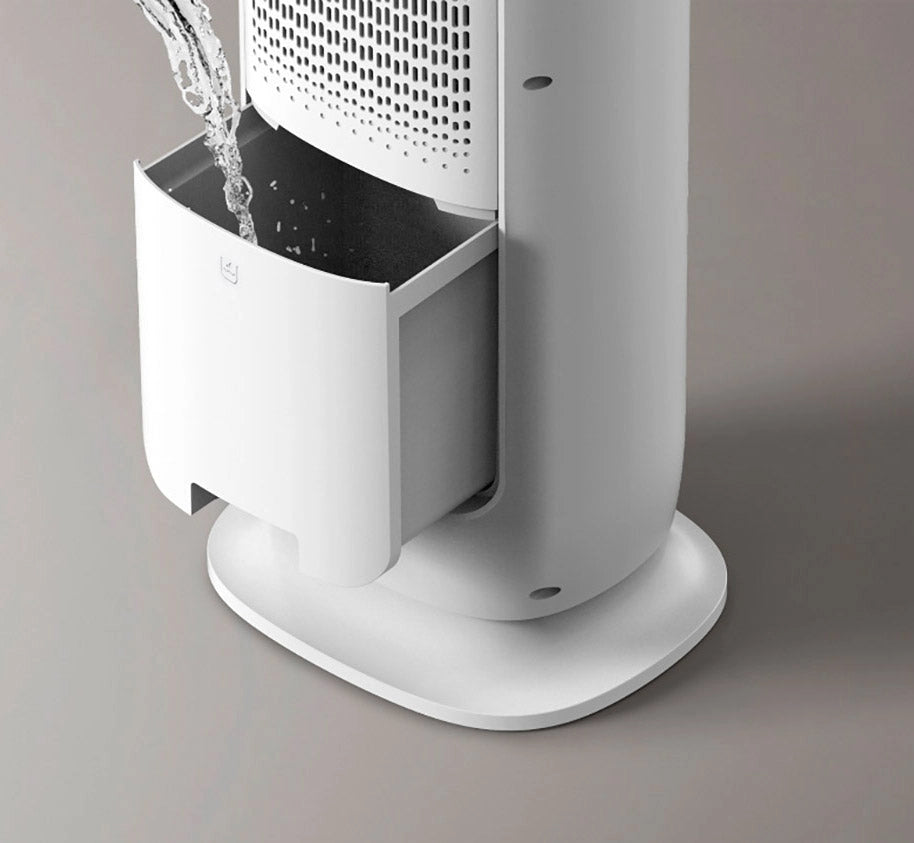 Raffrescatore ad Acqua 24x21x82 cm Cool&Heat Bianco