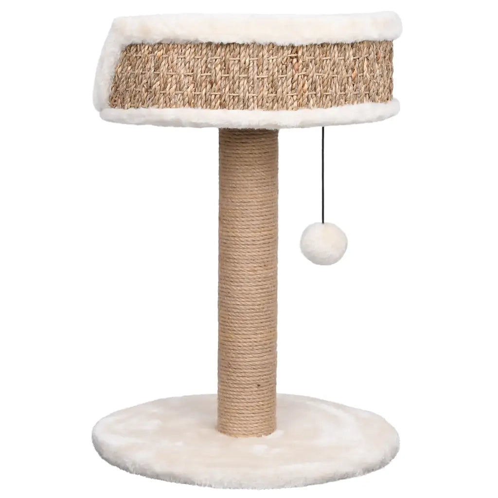 Albero per Gatti con Palo Tiragraffi 49 cm in Giunco 170969