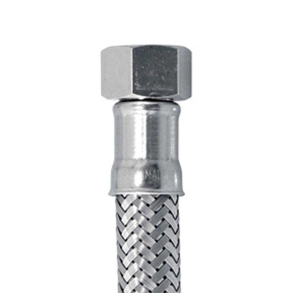 Flessibile in acciaio 3/8" f - 3/8" f