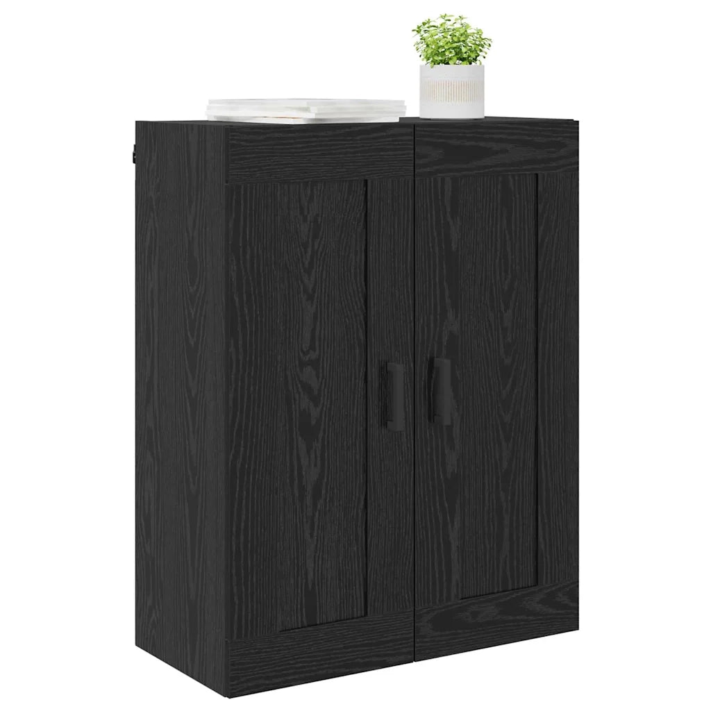 Pensile Rovere Nero 69,5 x 34 x 90 cm Legno ingegnerizzato 882432