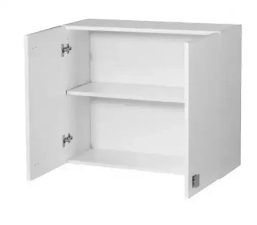 Pensile montato cucina Bianco Frassinato 2 ante Cm 80x33xH 69