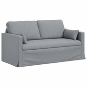 Divano | Divano da soggiorno | Sofa Grigio chiaro 158 x 78 x 80 cm Tessuto
