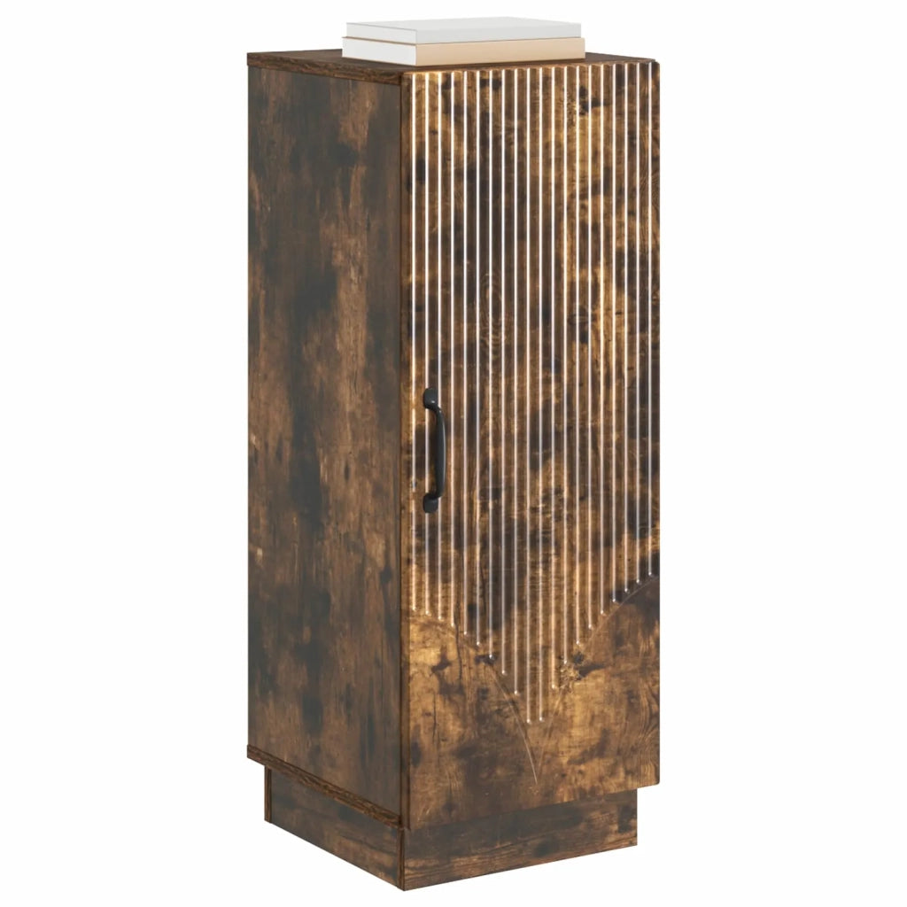 Credenza Rovere Fumo 33 x 34,5 x 87 cm Legno ingegnerizzato