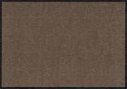 Matte per porte in taupe, dimensioni 060 x 085 cm, adatto per uso interno ed esterno