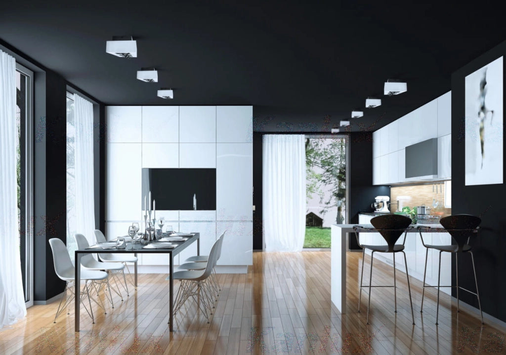 Kanlux STOBI DLP spot quadrato orientabile GU10 25W bianco
